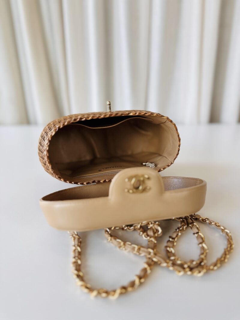 Rare Chanel wicker bag - Image 11