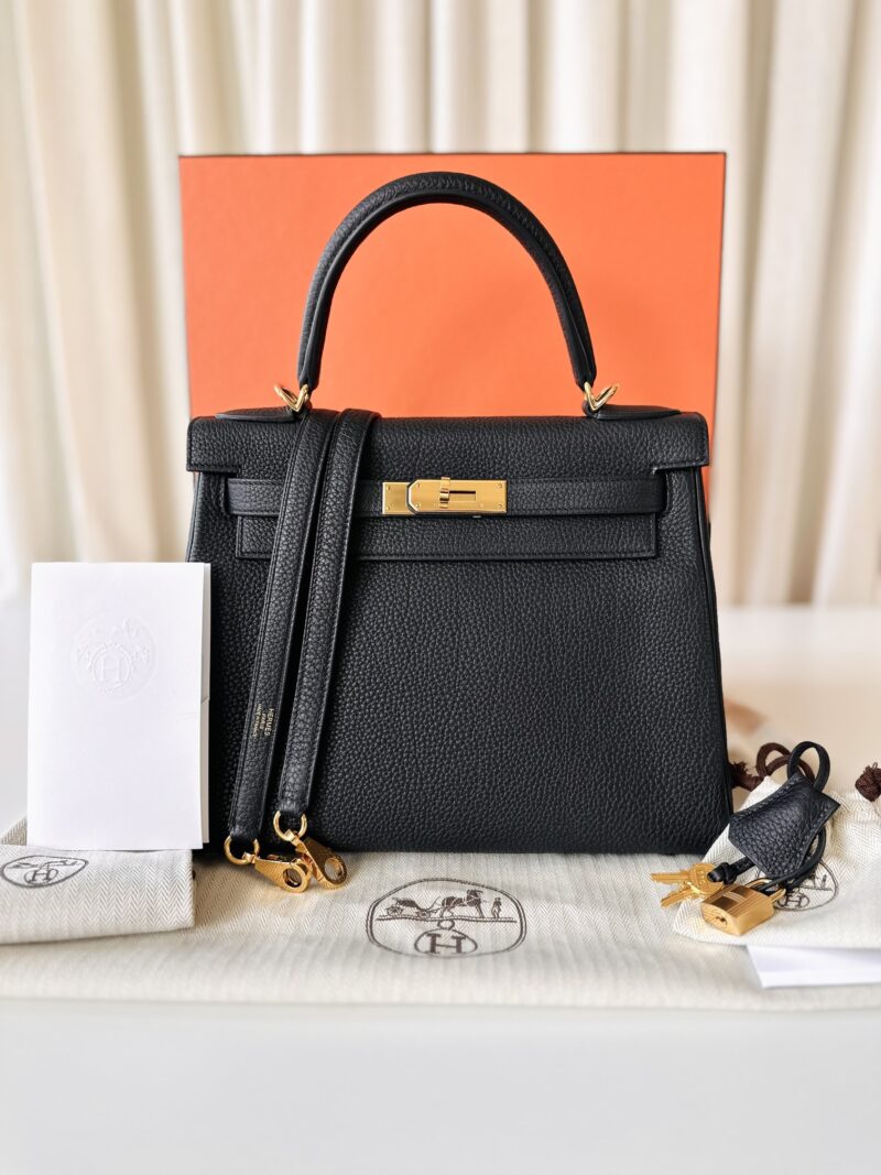 Hermes Kelly 28 Noir - Image 10