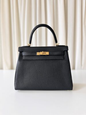 Hermes Kelly 28 Noir