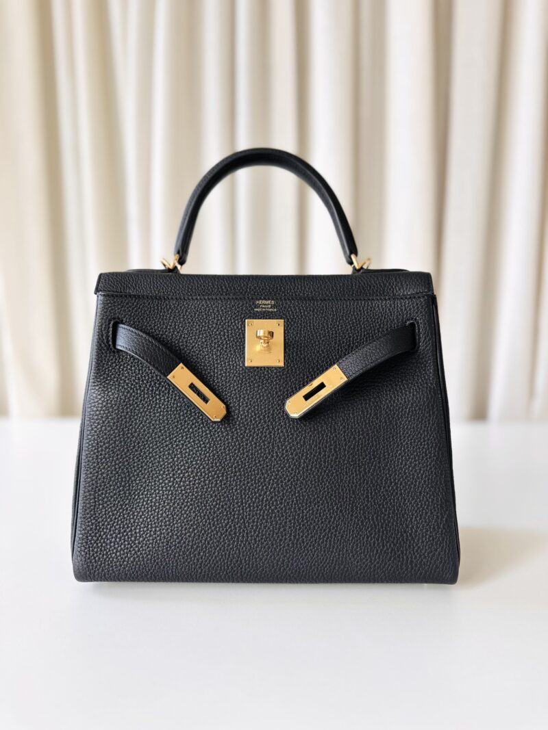 Hermes Kelly 28 Noir - Image 3