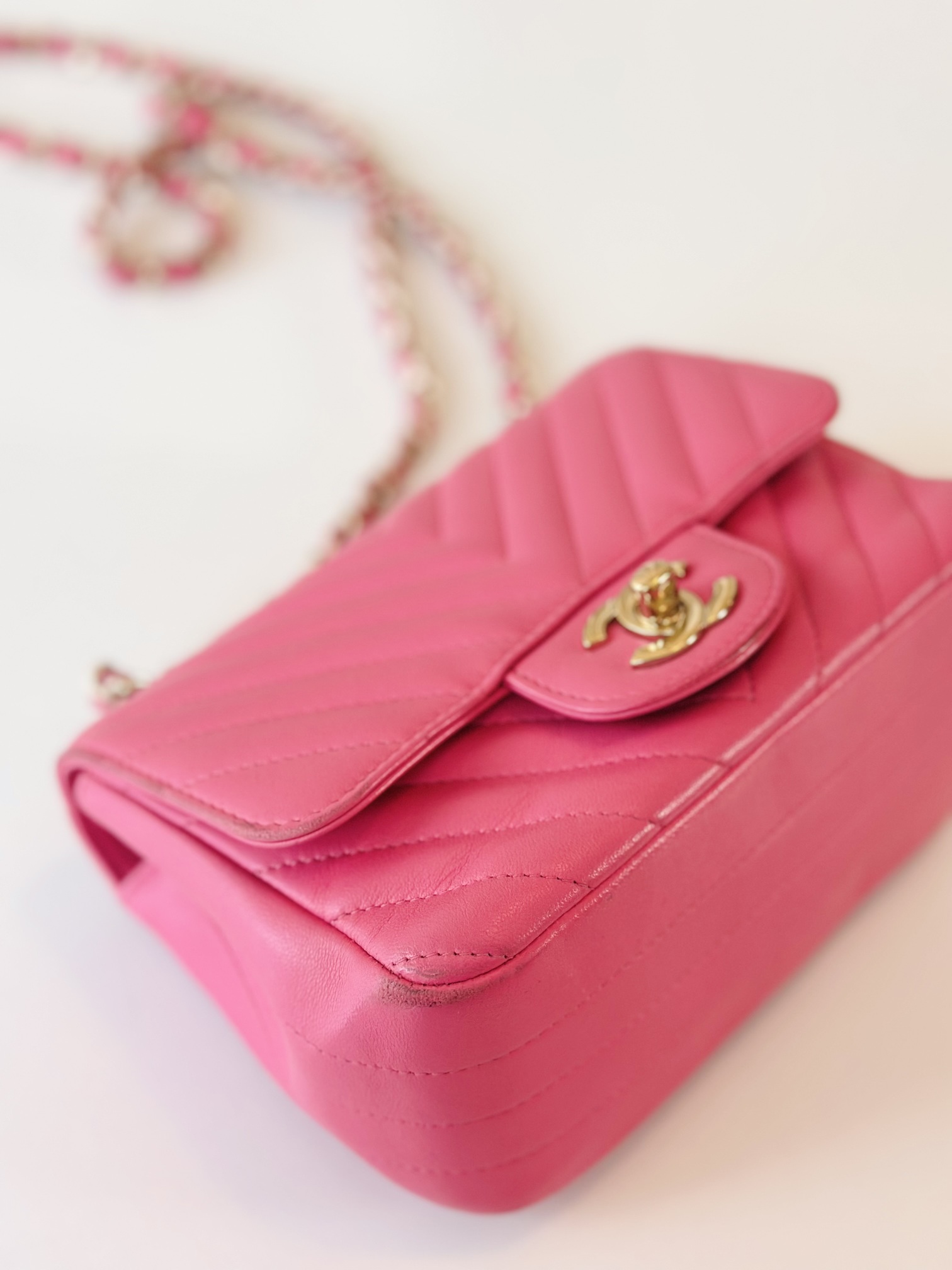 Chanel mini square pink - Image 6
