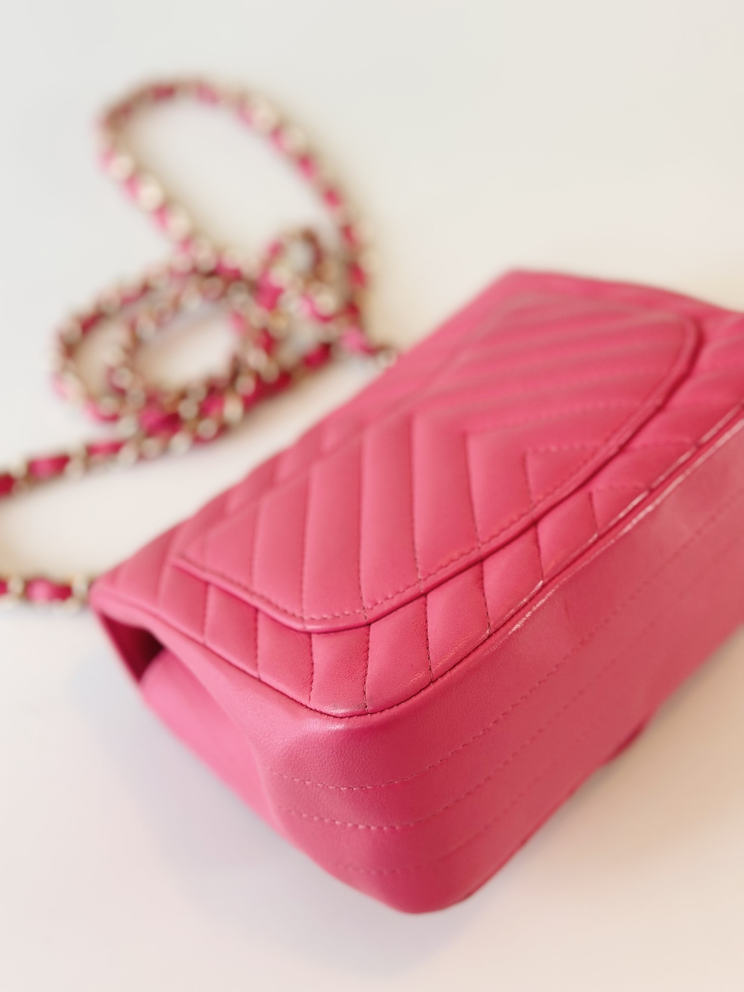 Chanel mini square pink - Image 8