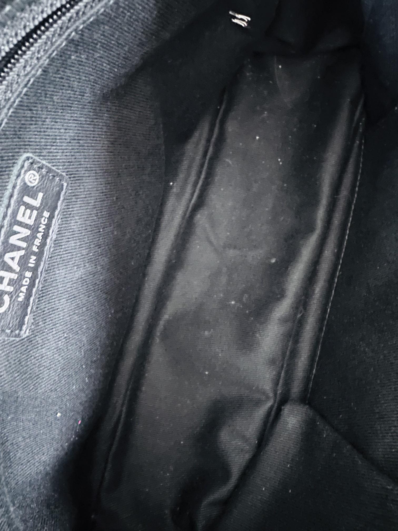 Chanel tweed single flap bag - Image 13