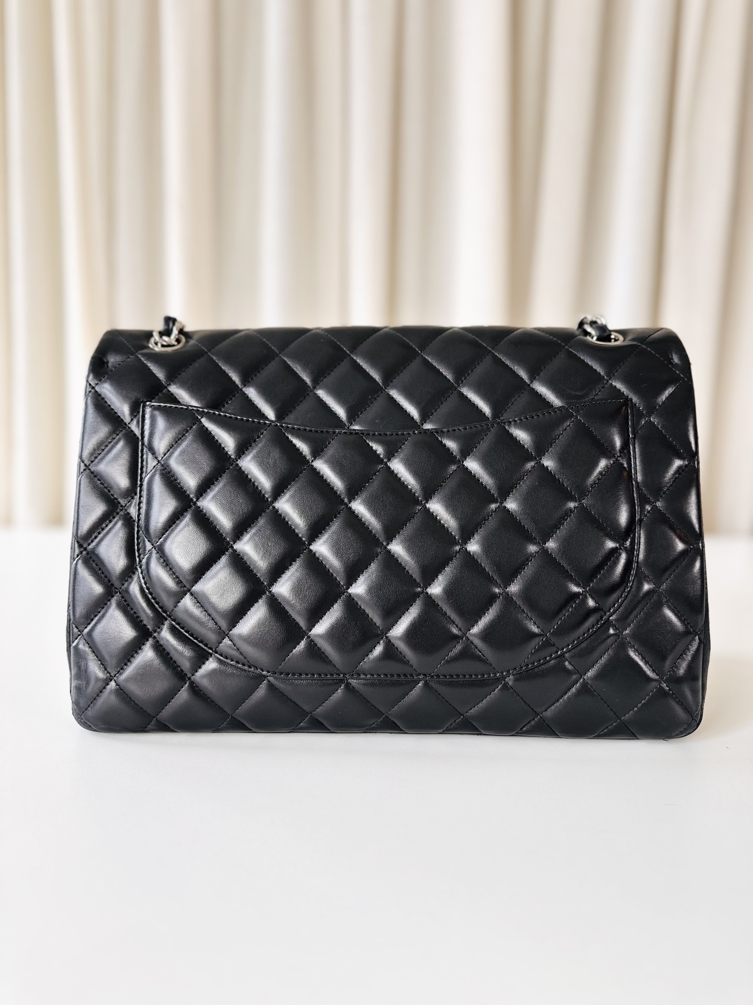 Chanel Jumbo Maxi black - Image 4