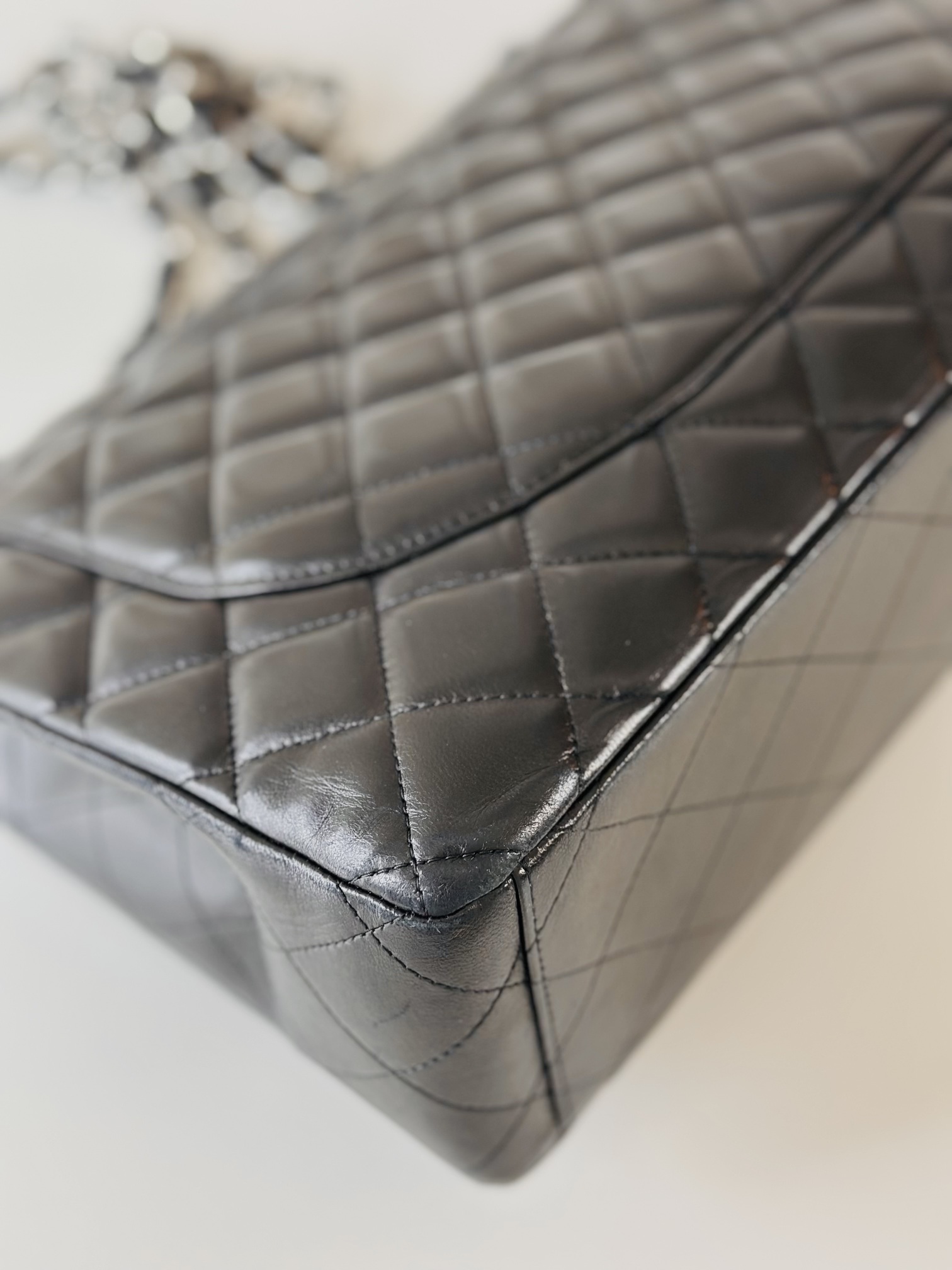 Chanel Jumbo Maxi black - Image 8