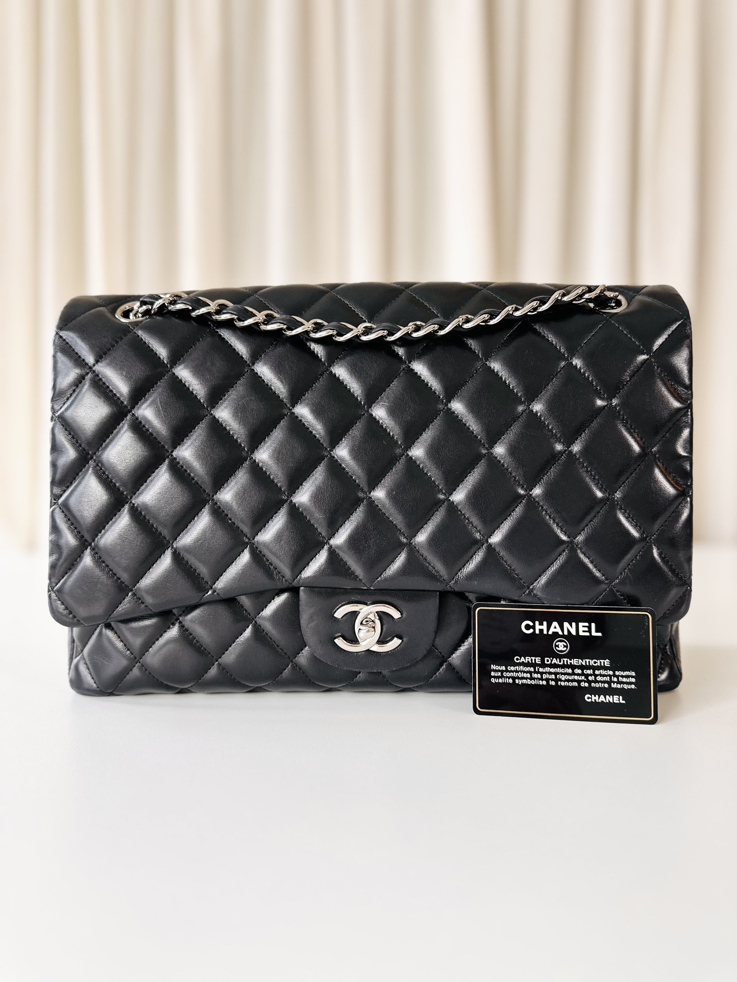 Chanel Jumbo Maxi black - Image 11