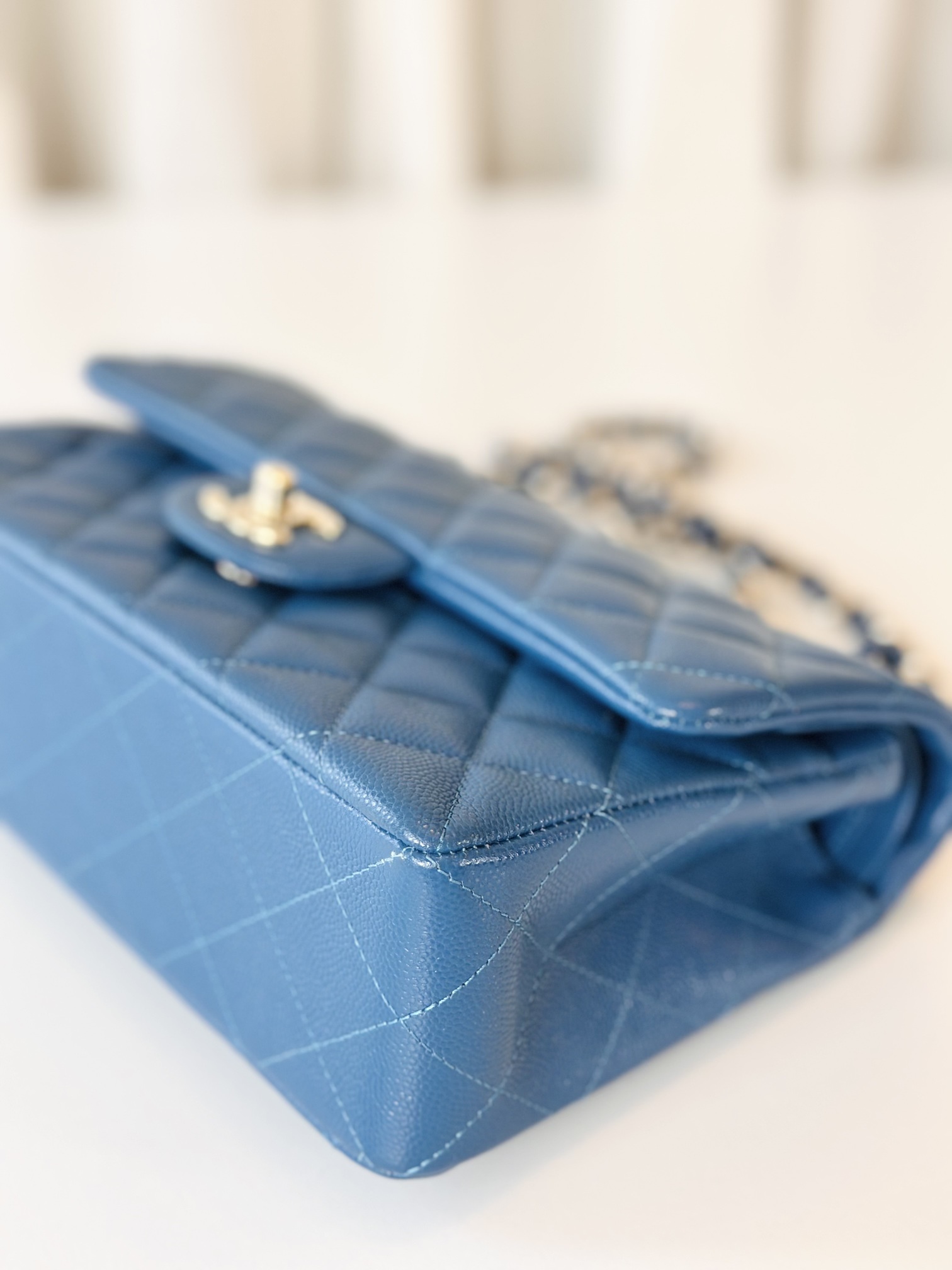 Chanel classic double flap bag small - Image 7