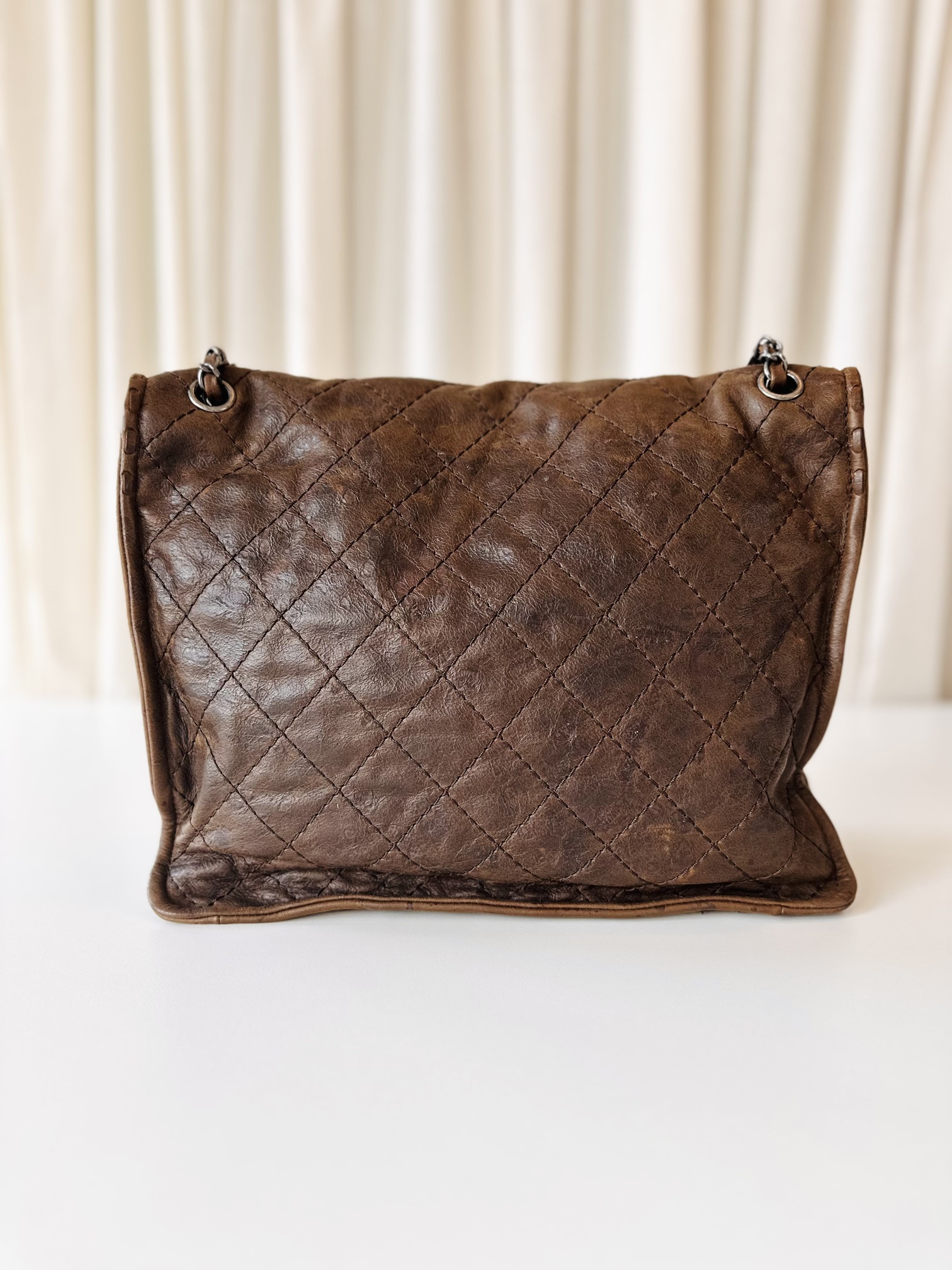 Chanel single flap bag Paris-Edinburgh collection - Image 4