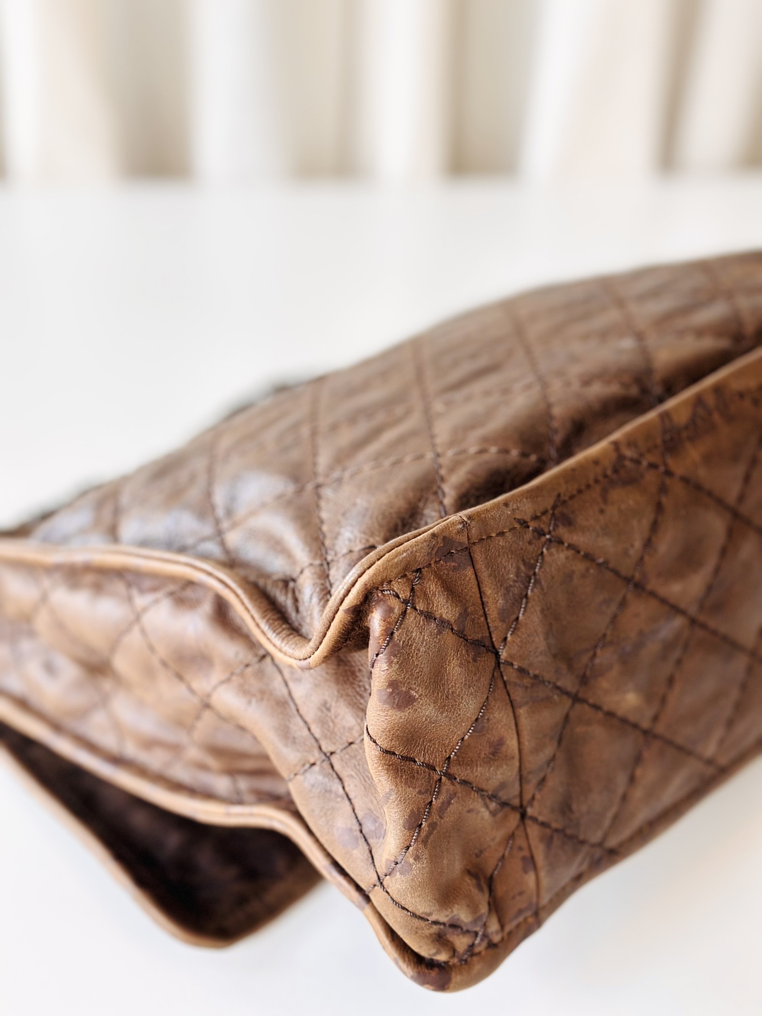 Chanel single flap bag Paris-Edinburgh collection - Image 8