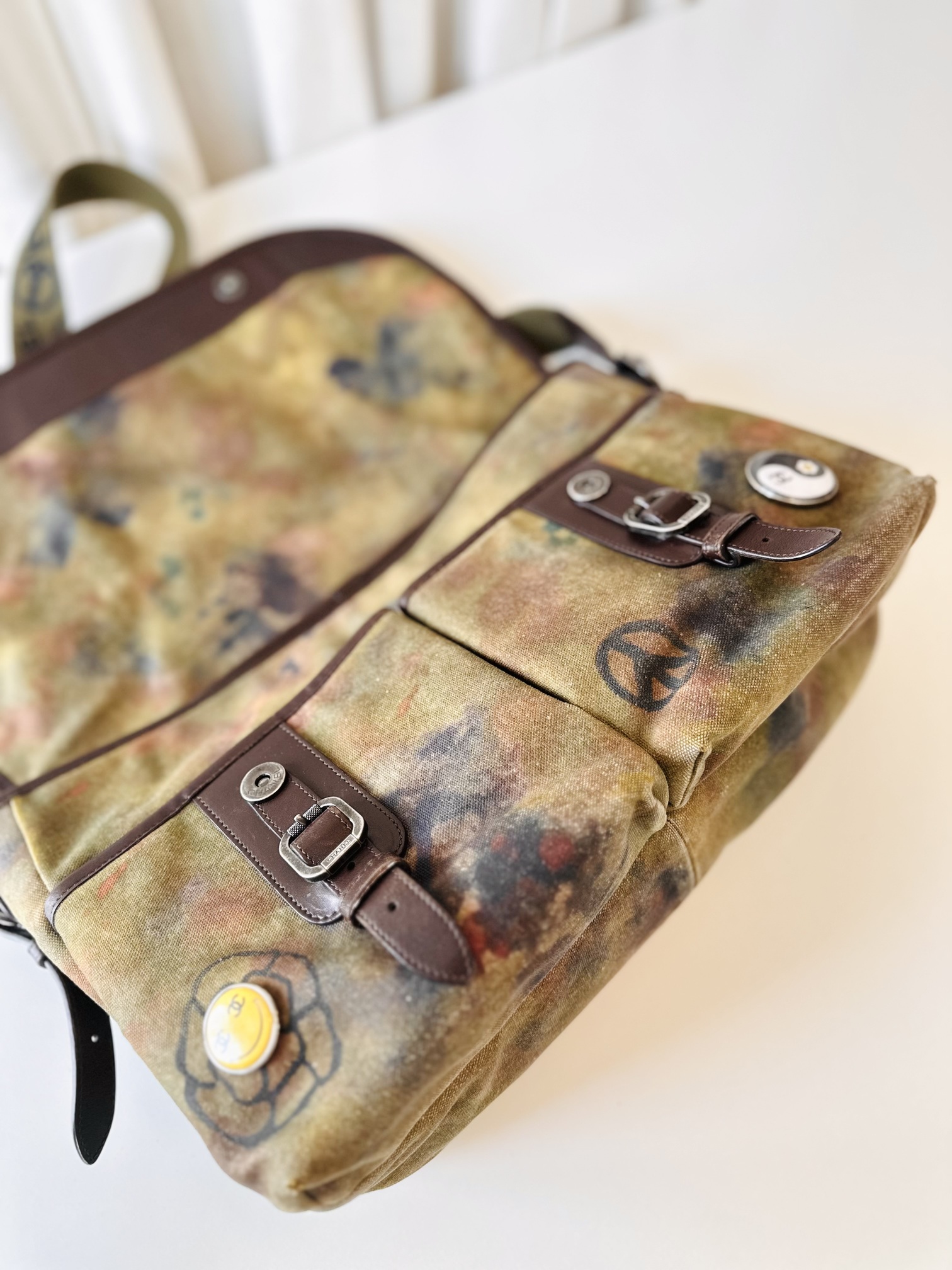 Chanel Graffiti tweed Toile On The Pavement - Image 12