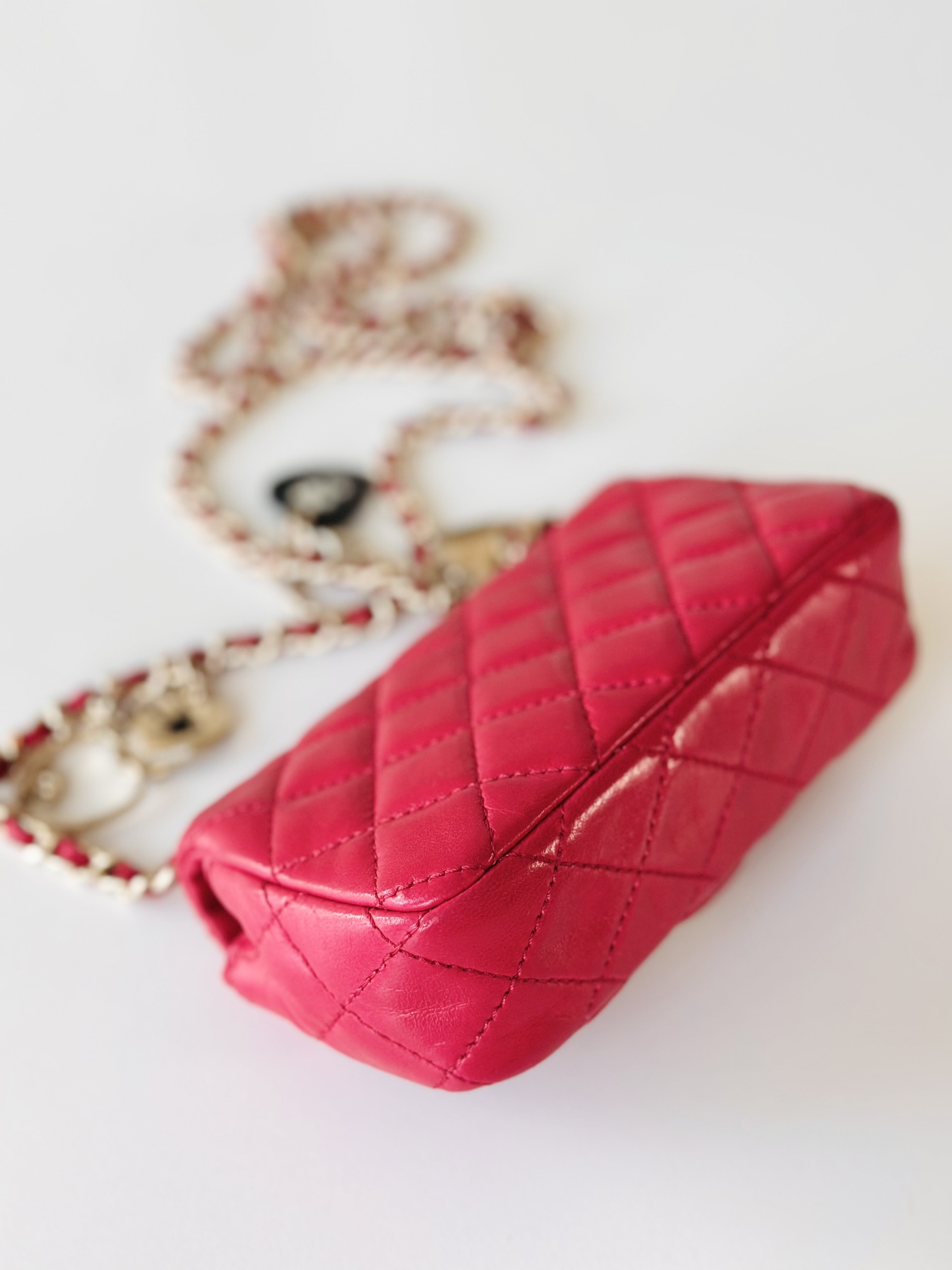 Chanel mini rectangular valentine collection - Image 10