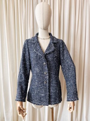 Chanel navy jacket