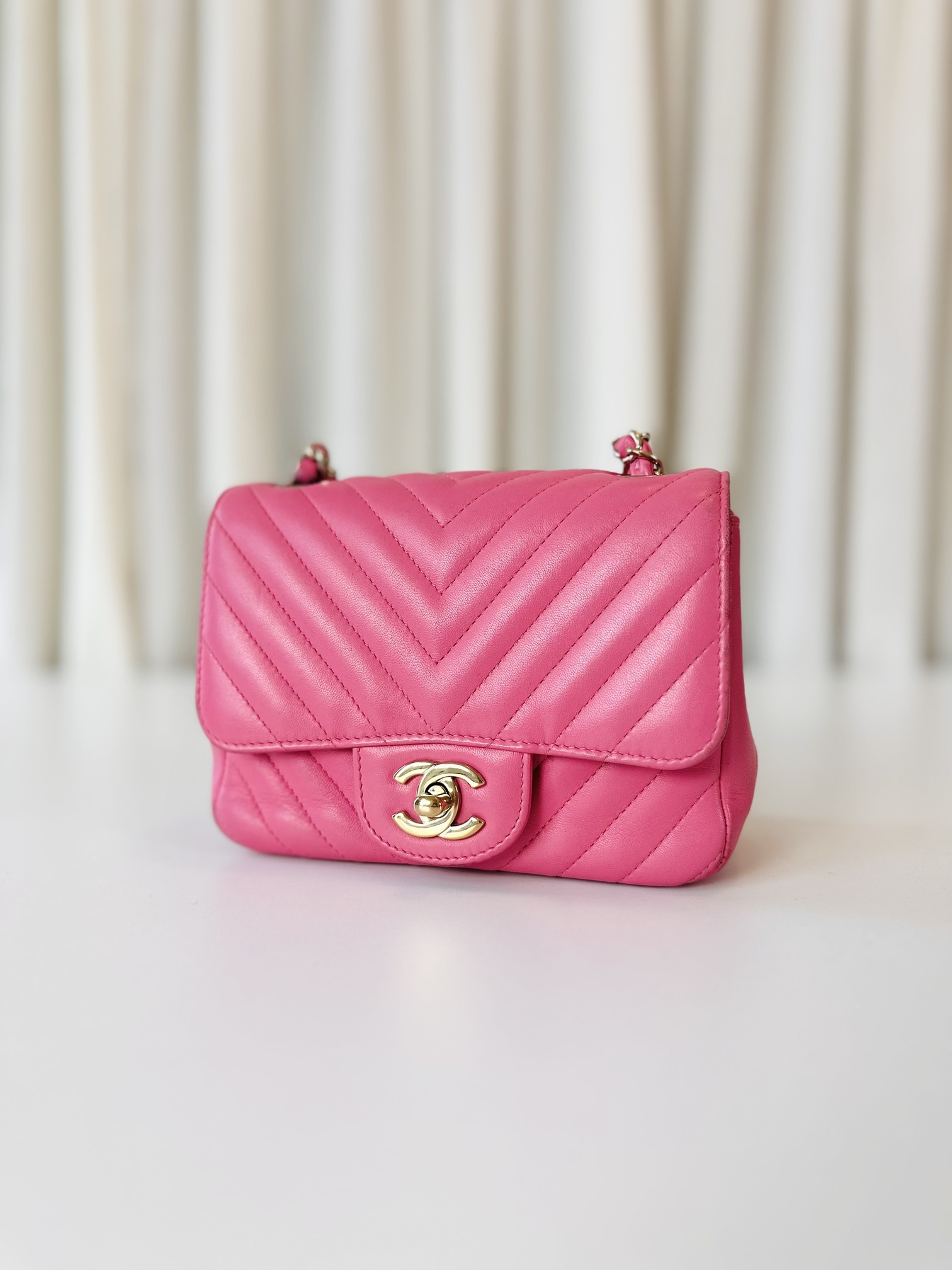 Chanel mini square pink - Image 2