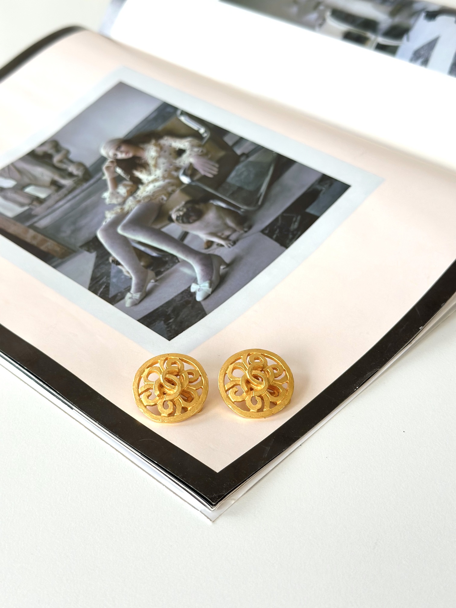 Chanel vintage earrings