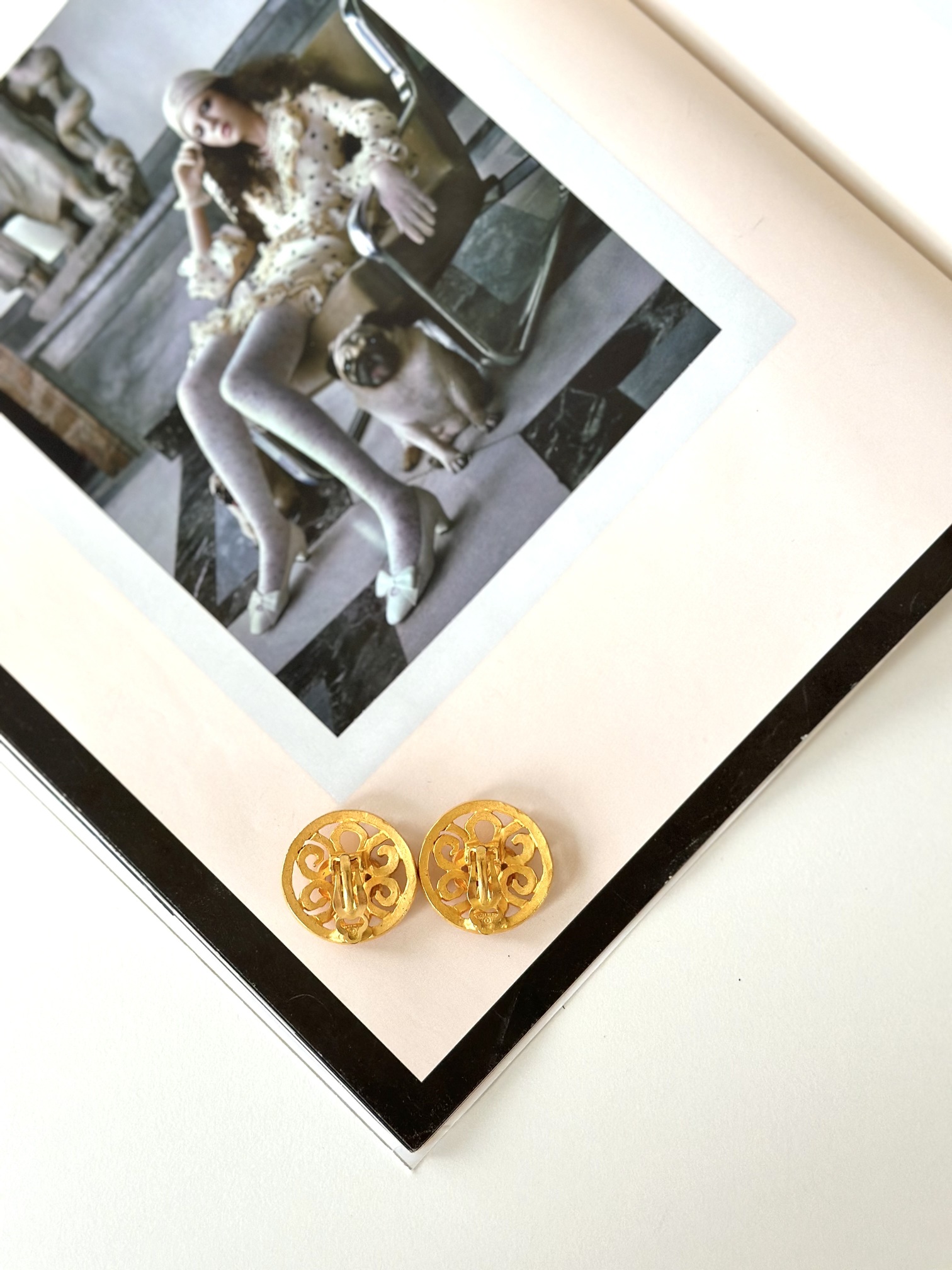 Chanel vintage earrings - Image 3