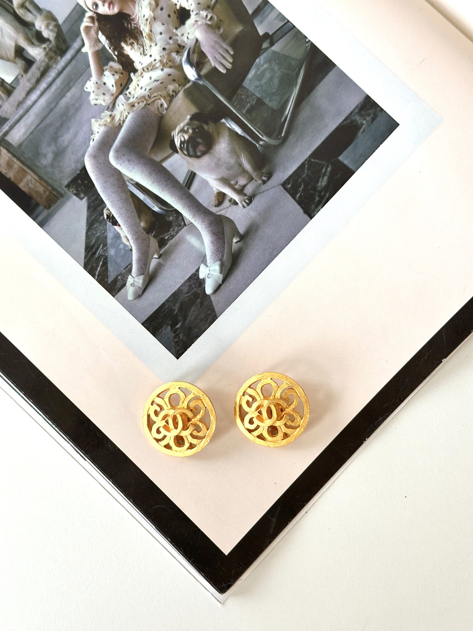Chanel vintage earrings - Image 2