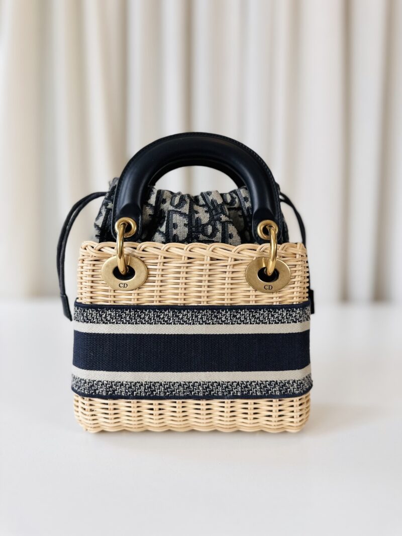 Lady Dior wicker small - Image 4