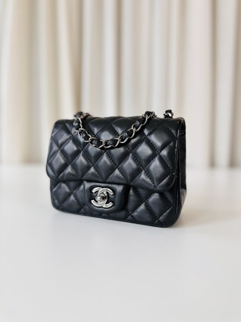 Chanel mini square So Black - Image 11