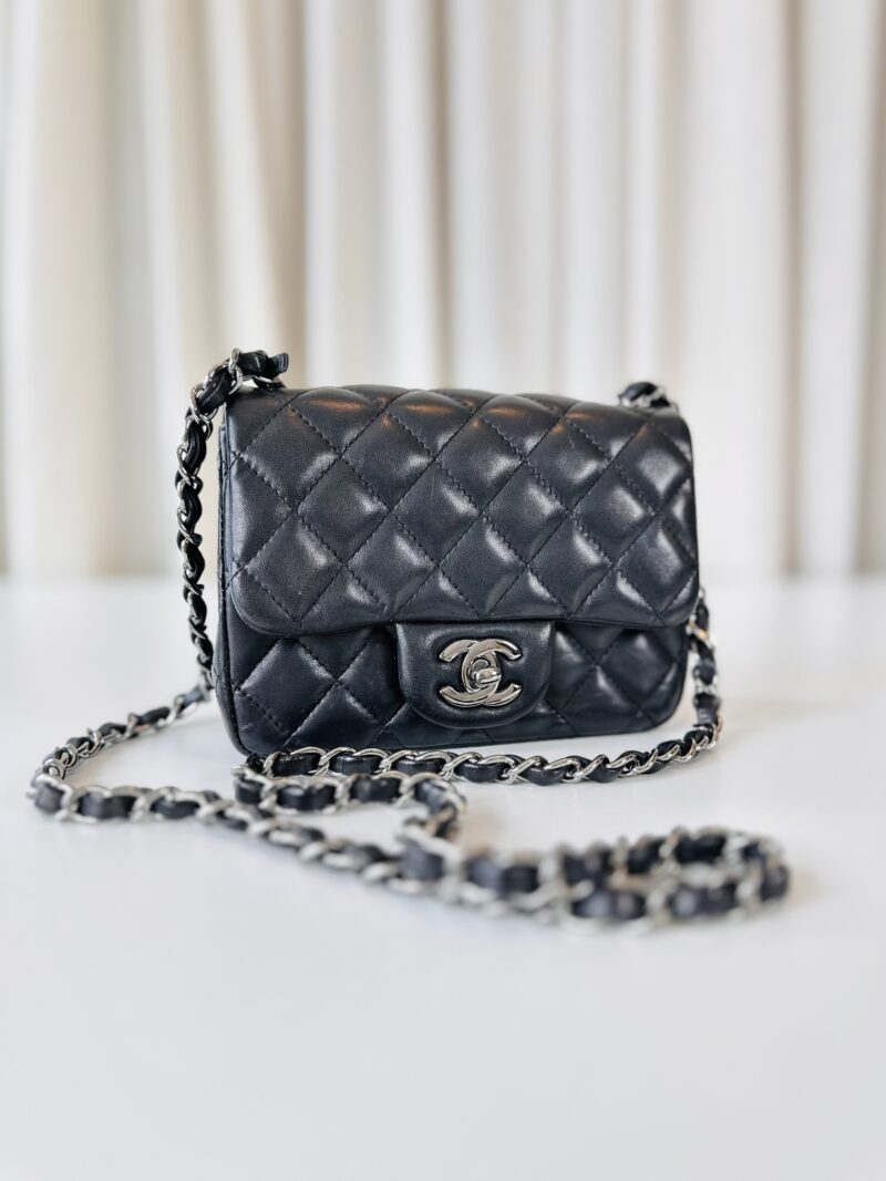 Chanel mini square So Black - Image 10
