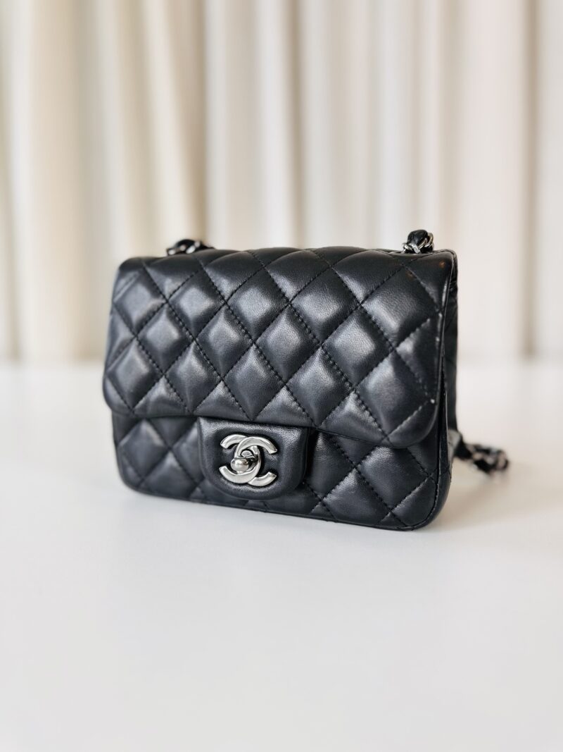 Chanel mini square So Black - Image 9