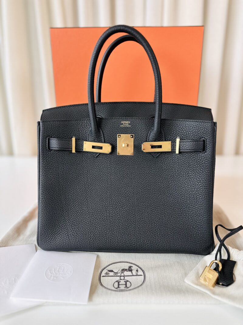 Hermes Birkin 30 Noir - Image 5