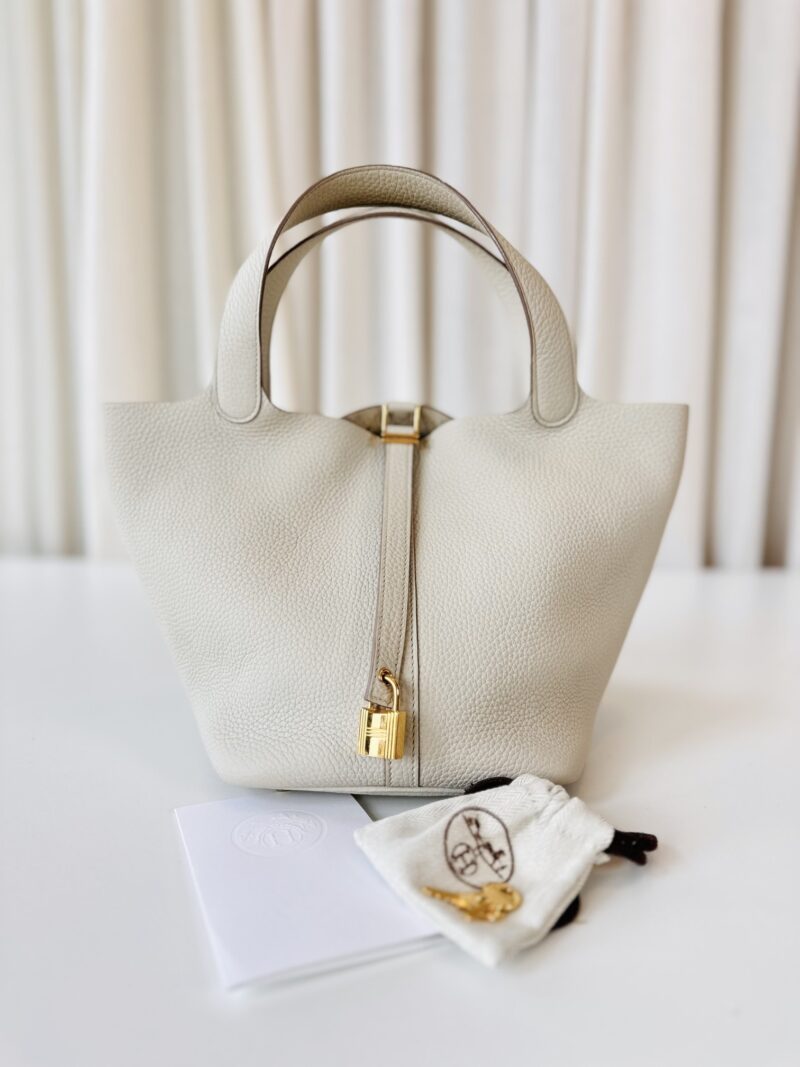 Hermes Picotin 22 Beton - Image 2