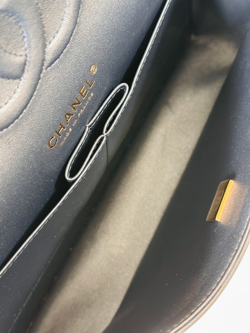 Chanel classic double flap bag denim - Image 10
