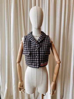 Chanel tweed gilet