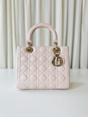 Lady Dior medium light pink