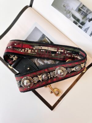 Dior strap green red