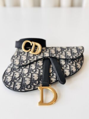 Dior saddle belt bag