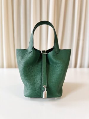Hermes Picotin 18 Vert Moyen