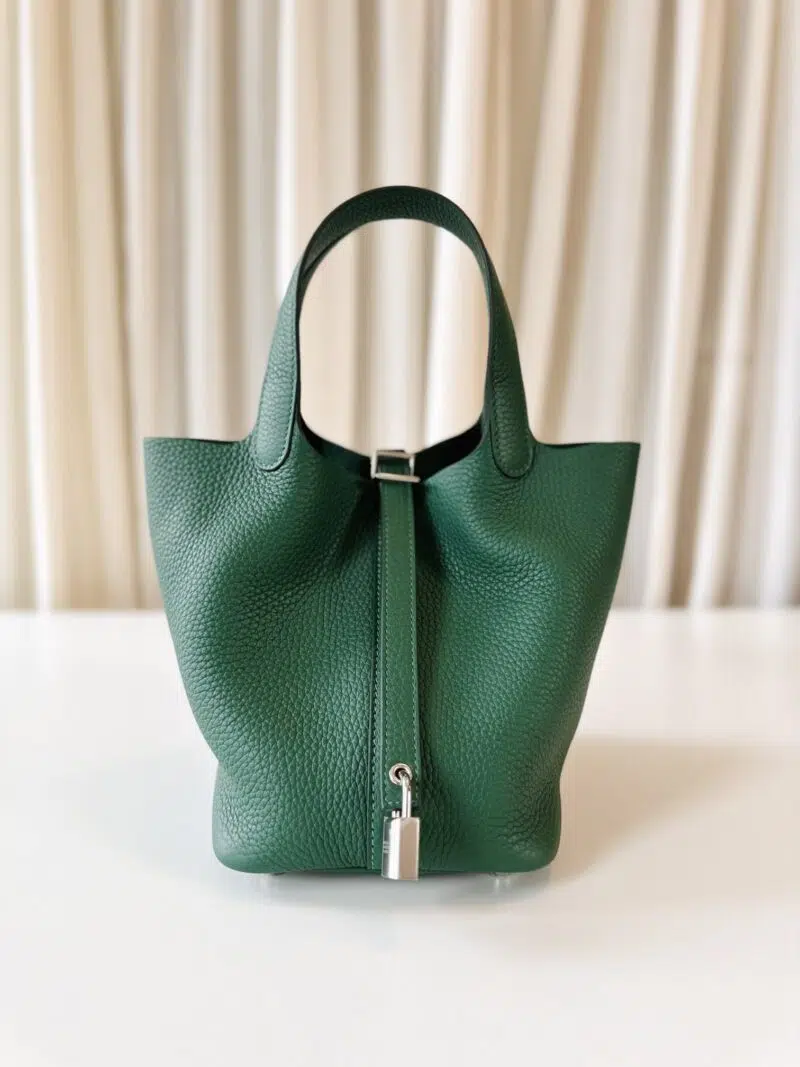 Hermes Picotin 18 Vert Moyen