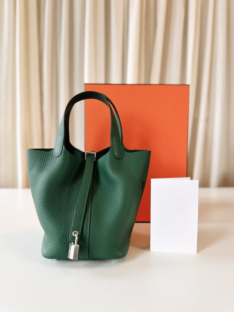 Hermes Picotin 18 Vert Moyen - Image 5