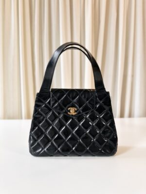 Chanel patent handbag
