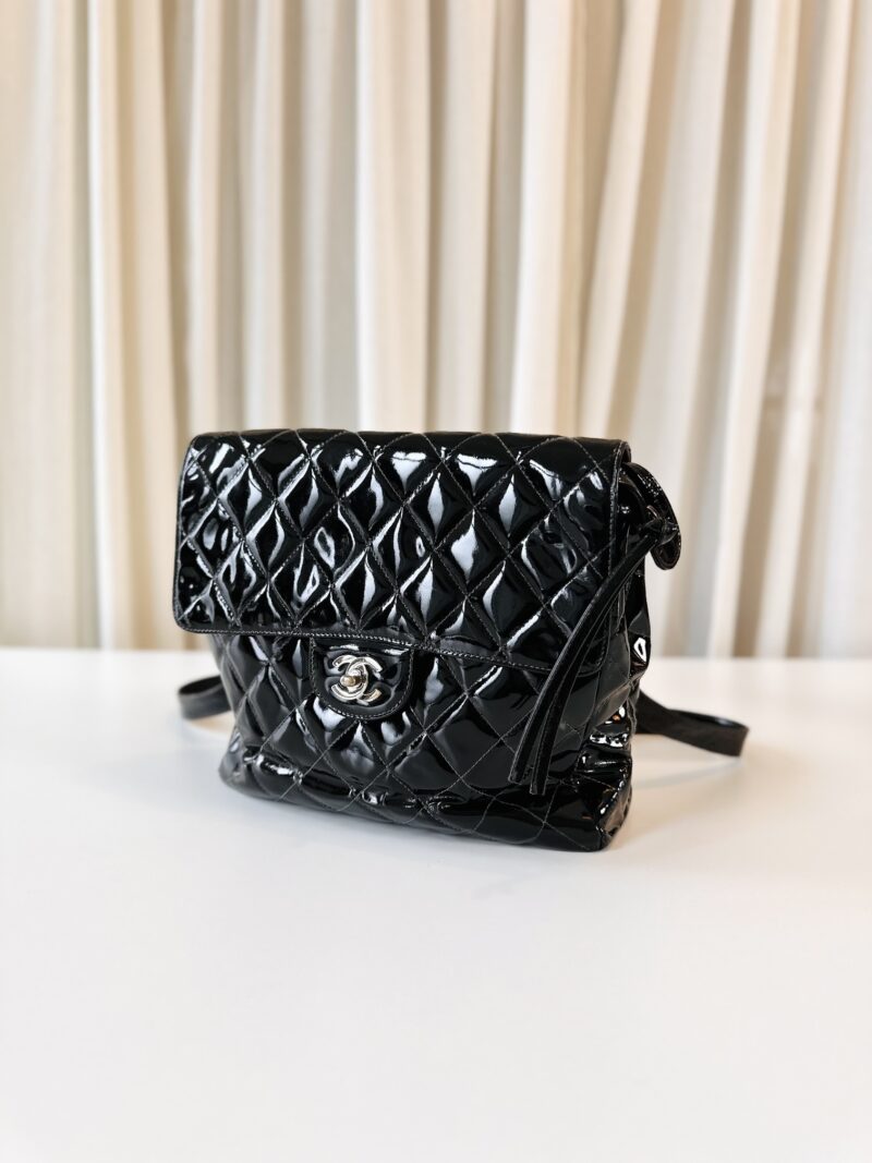 Chanel patent backpack - Image 2