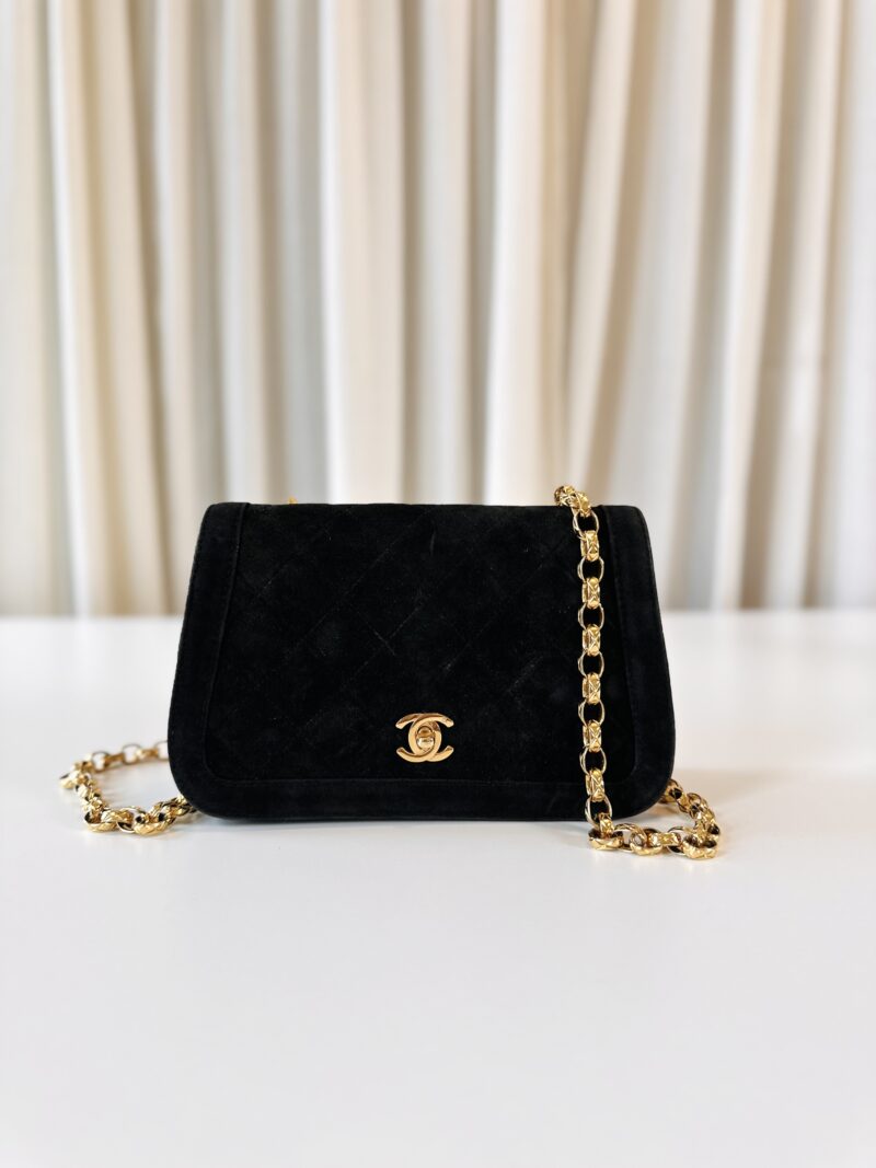 Chanel suede full flap + wallet - Image 2