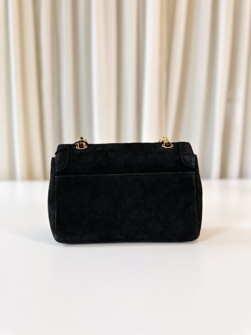 Chanel suede full flap + wallet - Image 4
