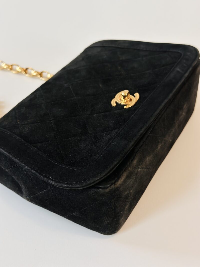 Chanel suede full flap + wallet - Image 5