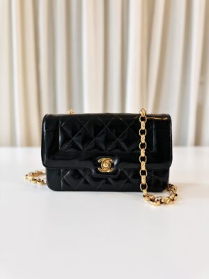 Chanel patent crossbody