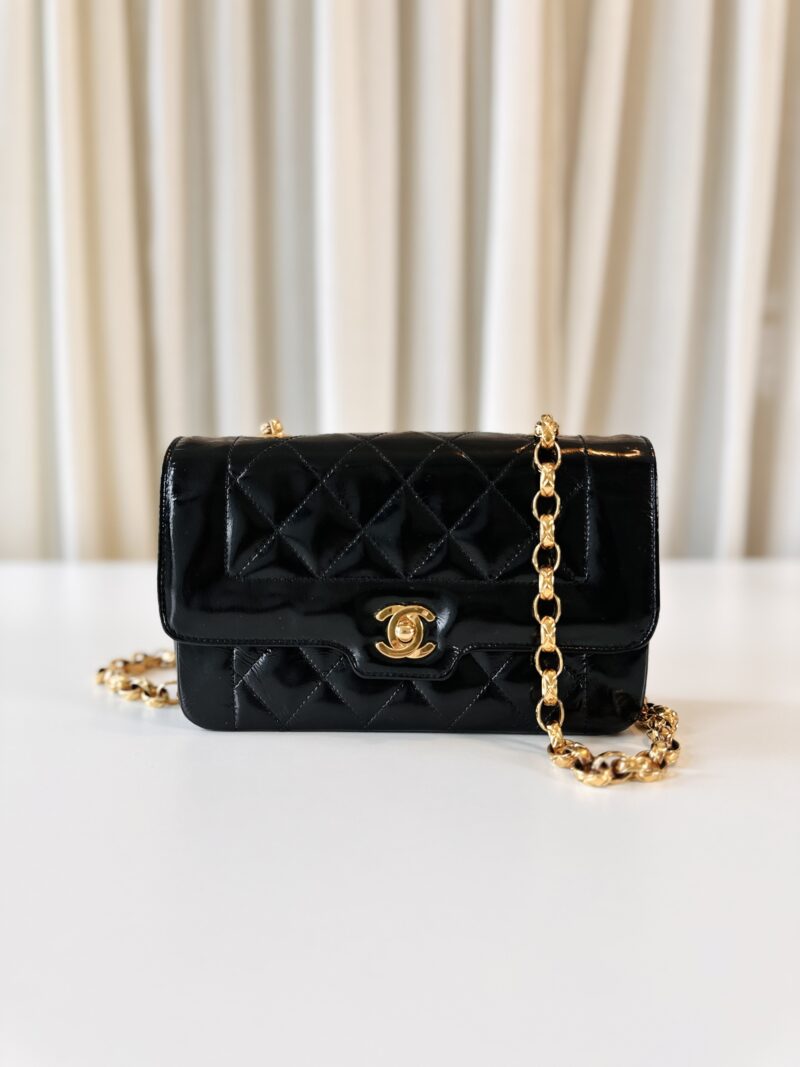 Chanel patent crossbody