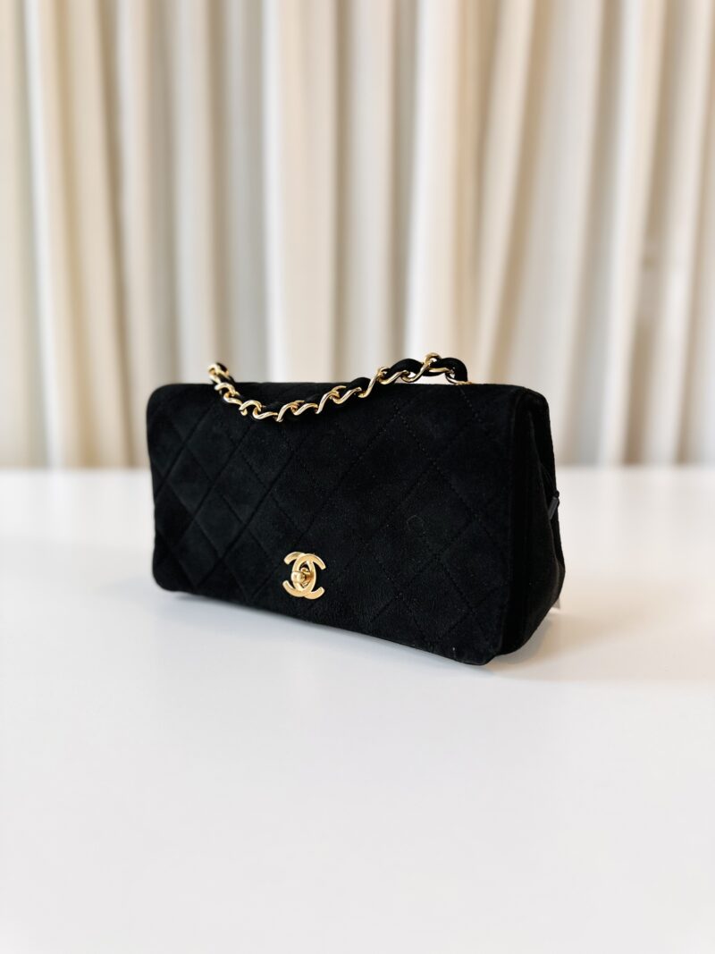 Chanel suede full flap - Image 2