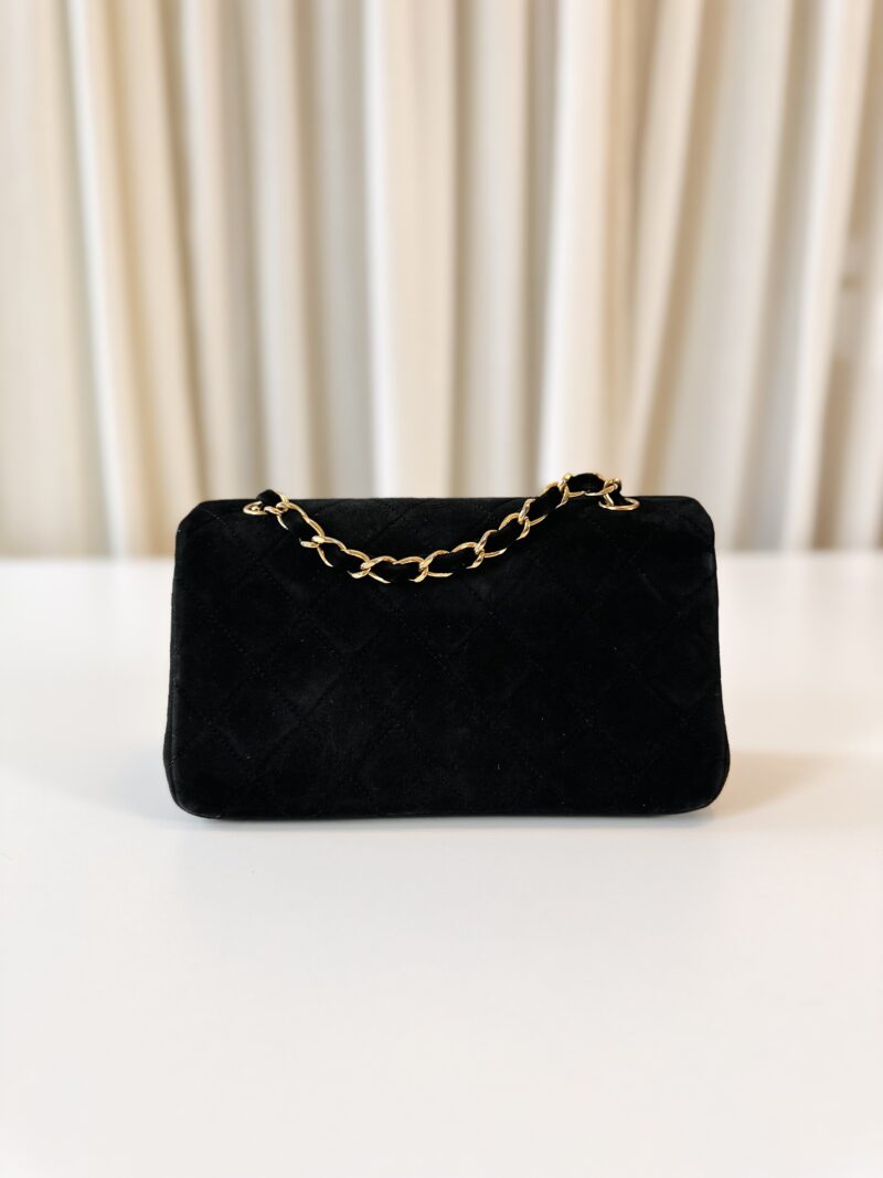 Chanel suede full flap - Image 3