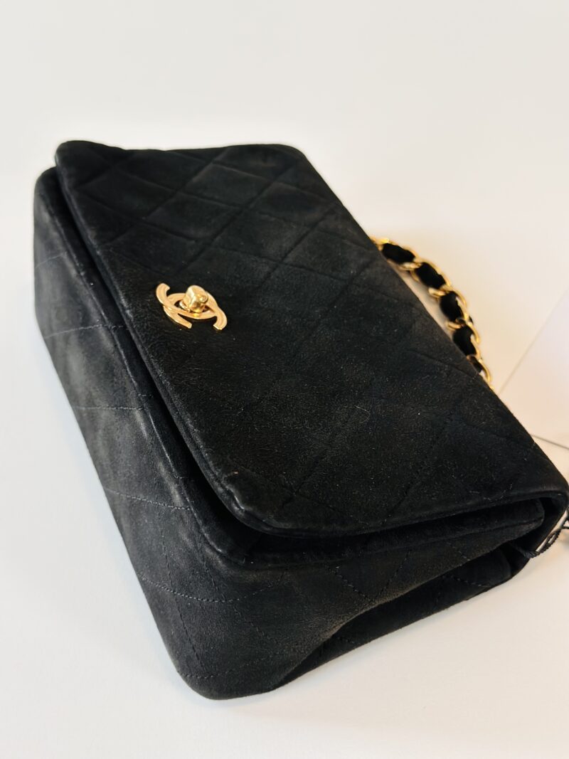 Chanel suede full flap - Image 5