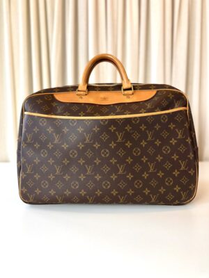 Louis Vuitton monogram travel bag + strap