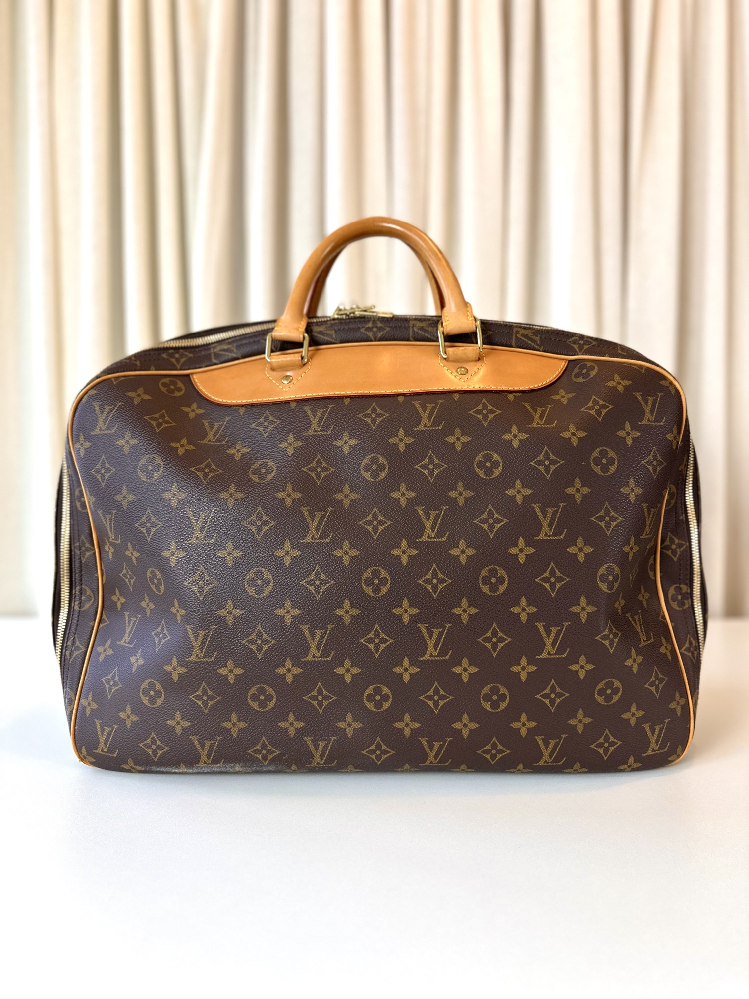 Louis Vuitton monogram travel bag + strap - Image 3