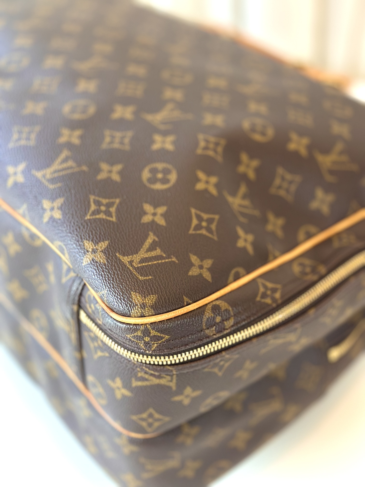 Louis Vuitton monogram travel bag + strap - Image 10