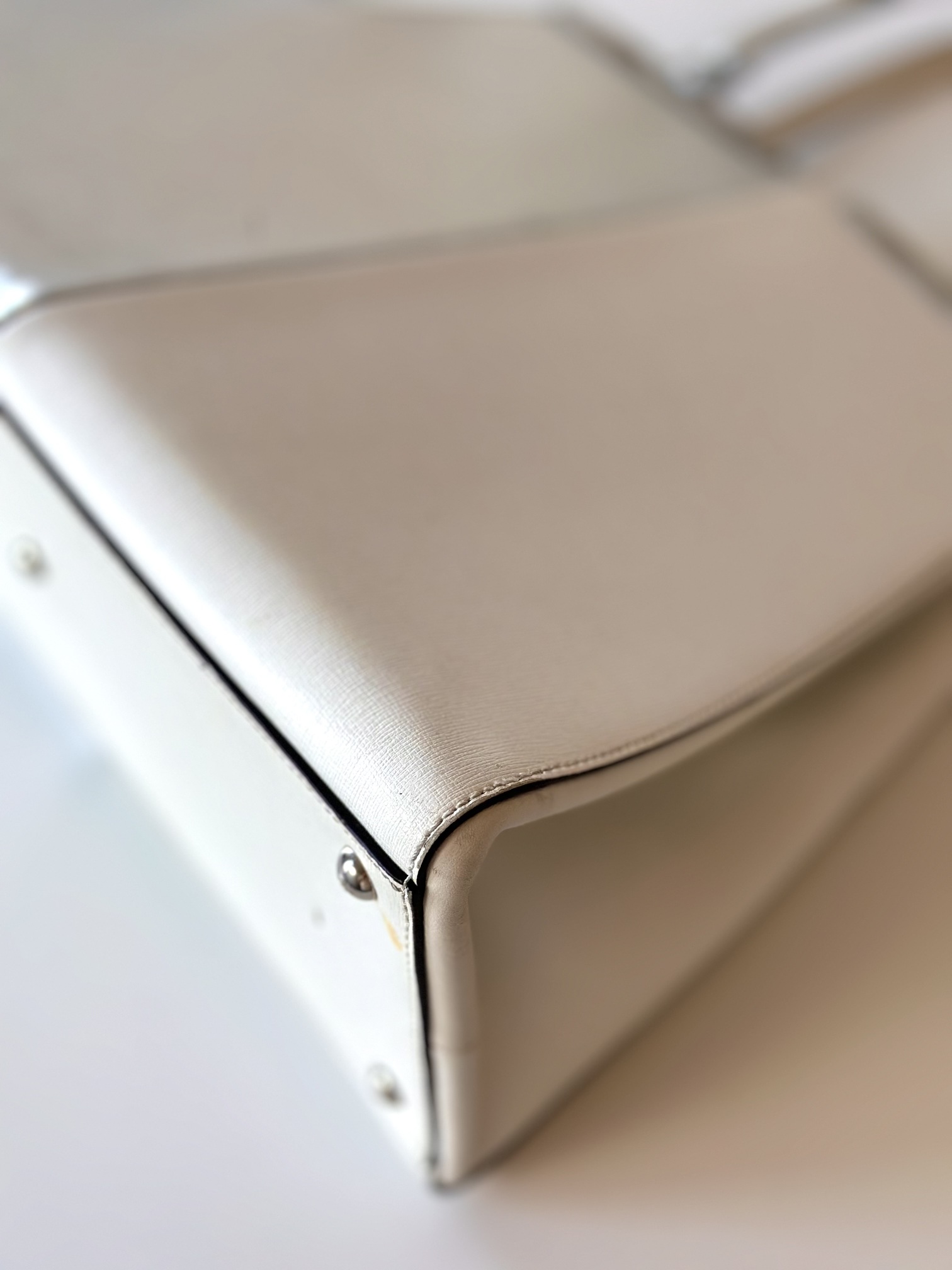 Fendi silver handbag - Image 10