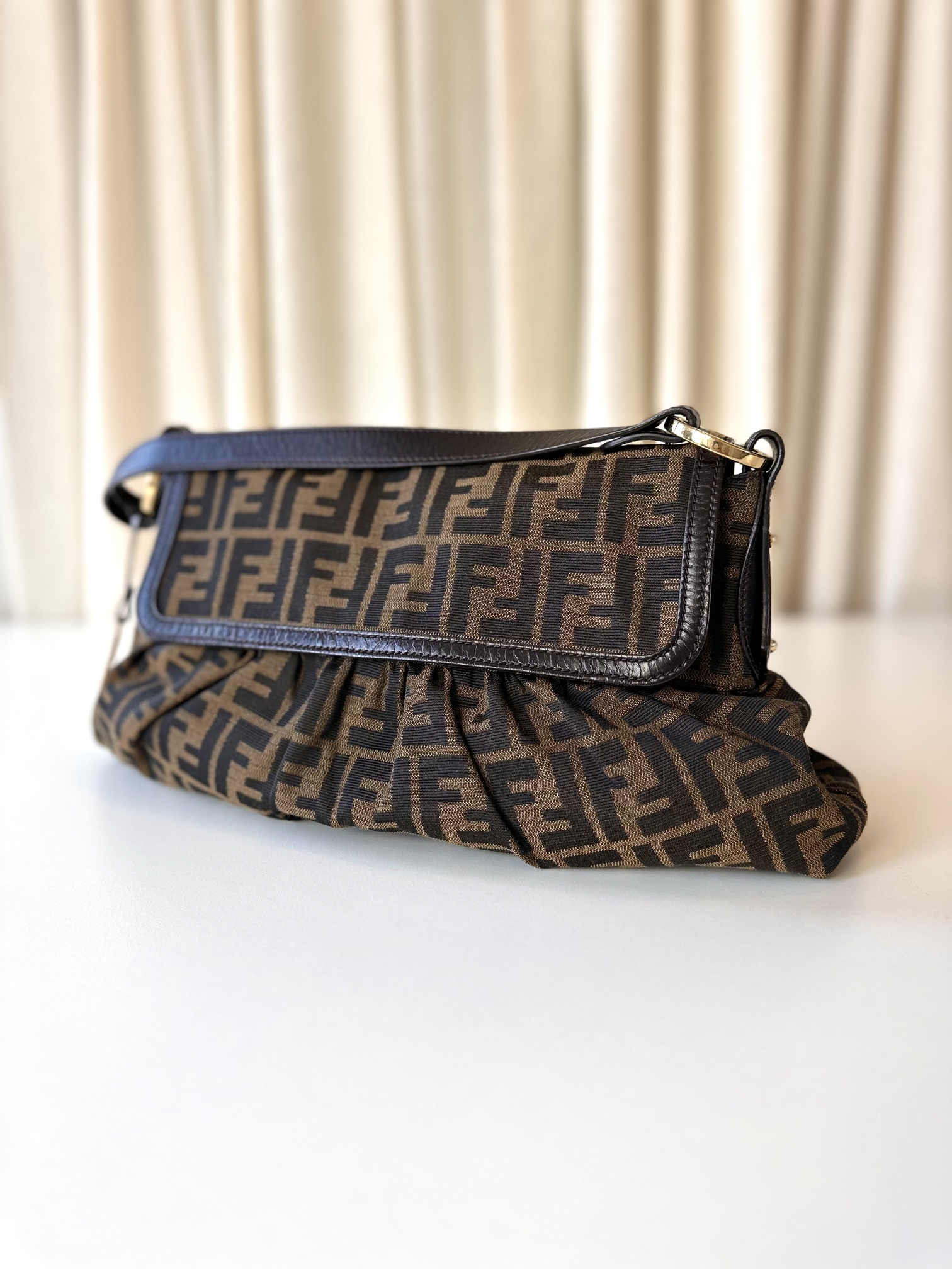 Fendi Zucca flap bag - Image 2