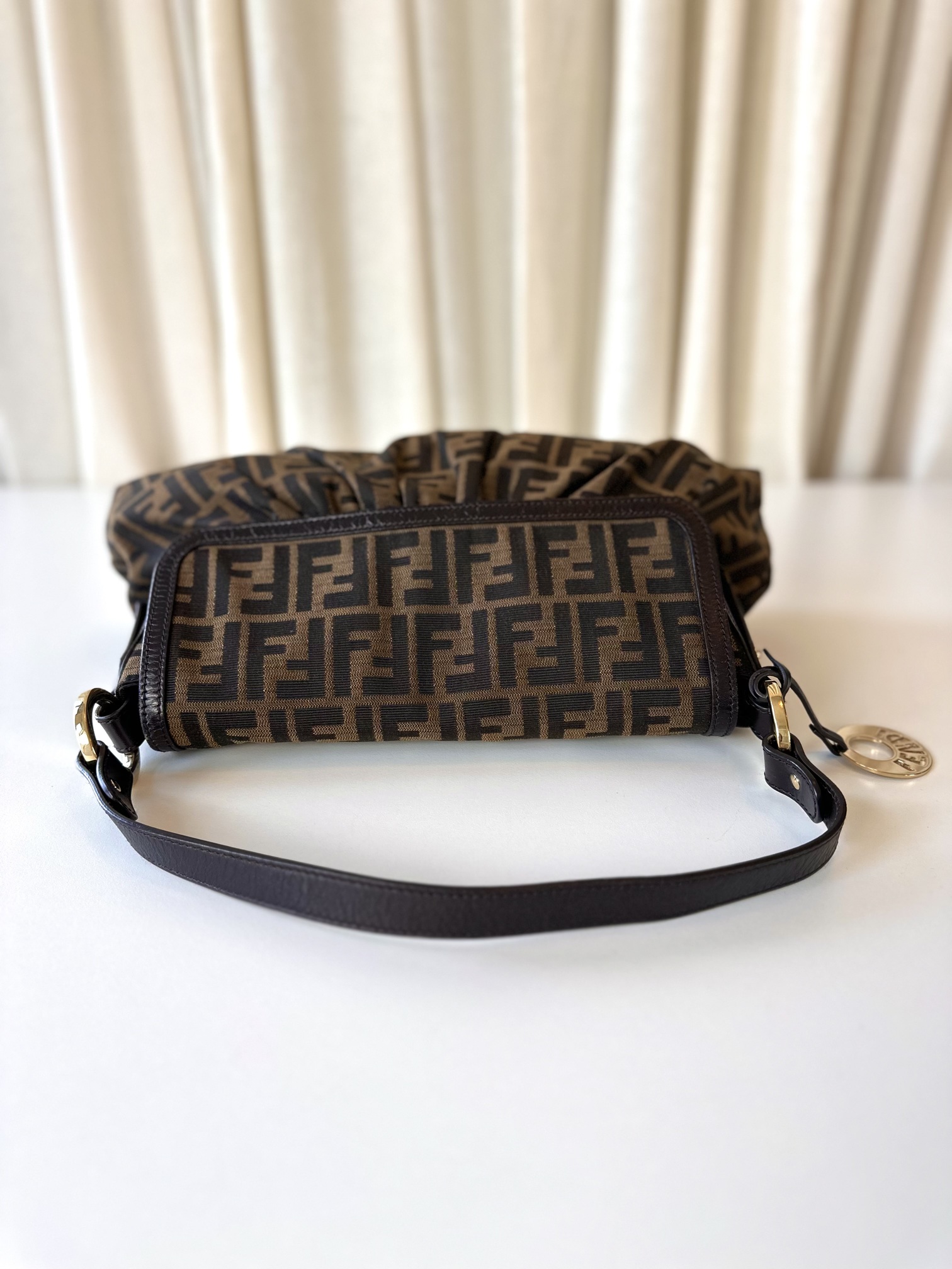 Fendi Zucca flap bag - Image 5